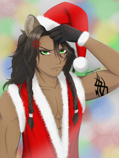 Sexy Santa Leona