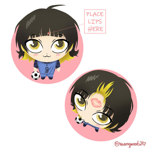 Place Lips Here Meme - Bachira Edition