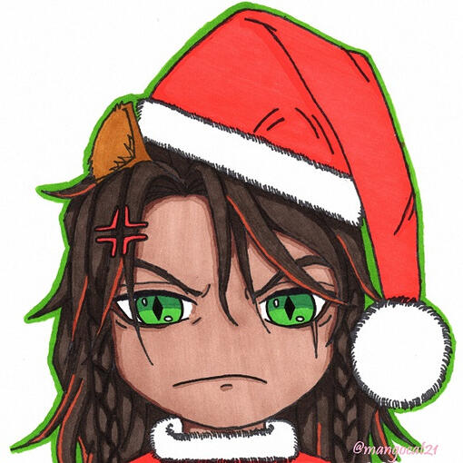 Chibi Santa Leona