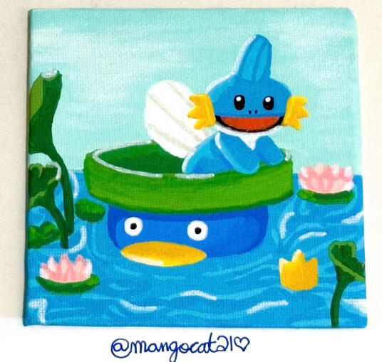 Mudkip & Lotad
