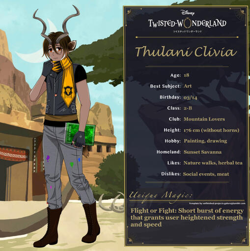 TWST OC - Thulani