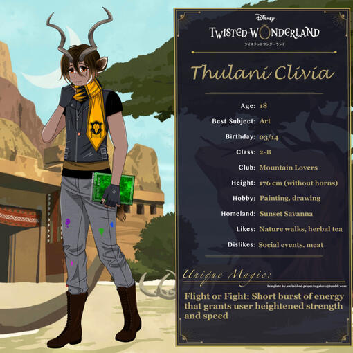 TWST OC - Thulani