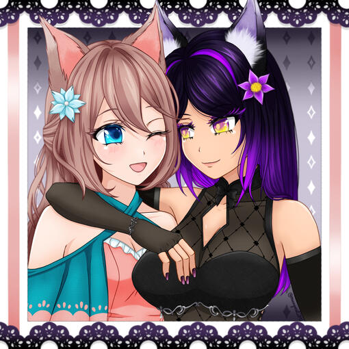 Aurora & Nyx (@larketwelve's OCs)