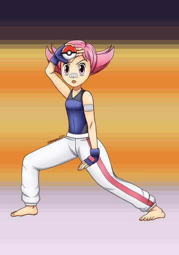 Maylene (@poisonmeganium Pokemon Trainer Collab 2026)