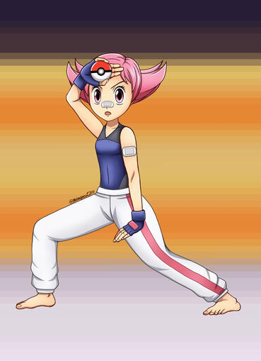 Maylene (@poisonmeganium Pokemon Trainer Collab 2026)